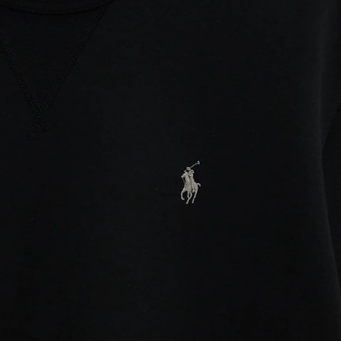 100 POLO 폴로 랄프로렌 반팔 스웻셔츠 블랙 상품이미지2