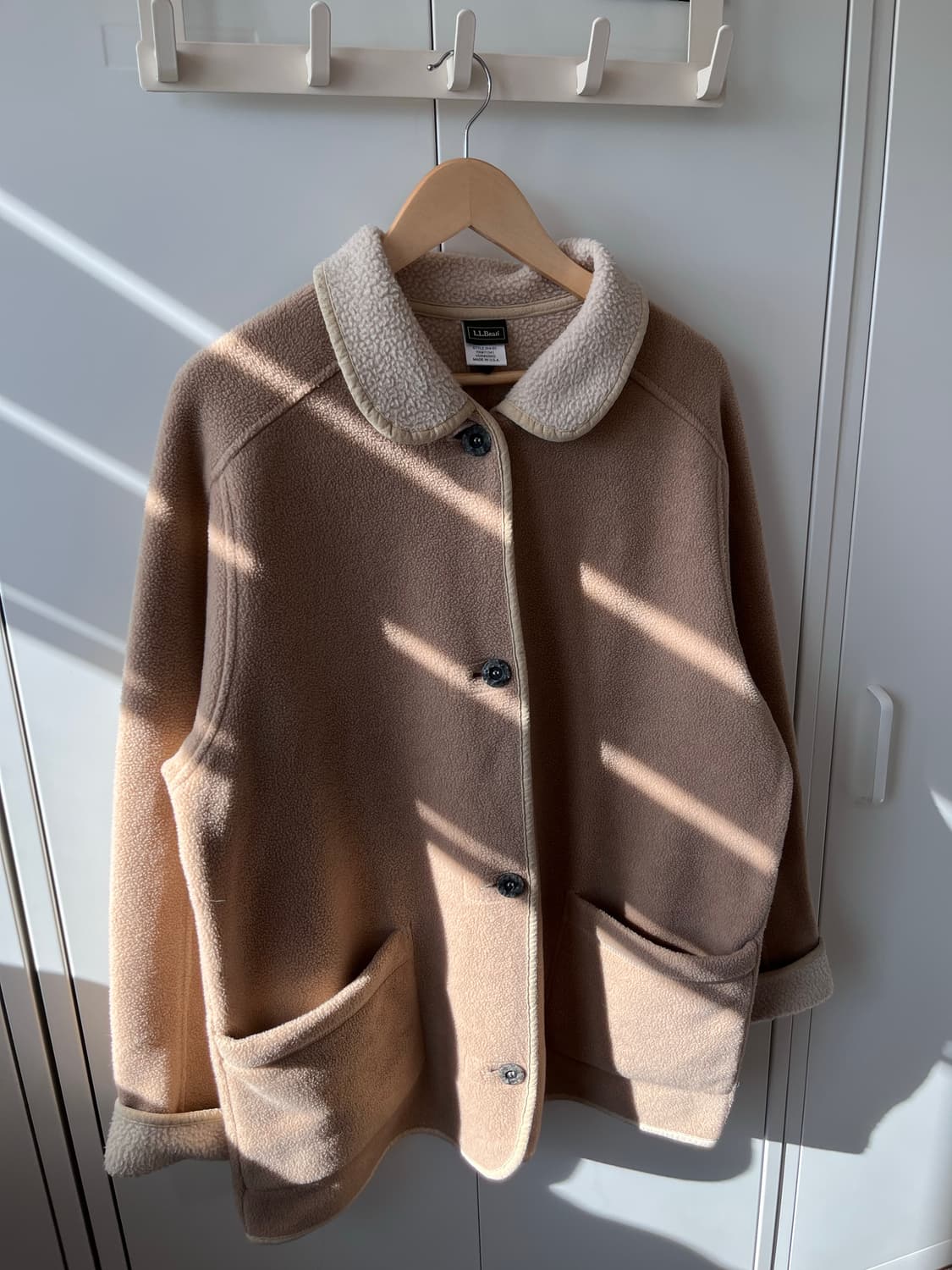 L.L.Bean 엘엘빈 후리스 배색 코트 상품이미지6