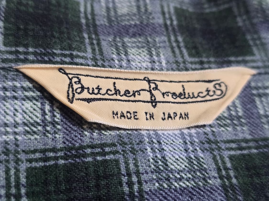 타임원클로딩 부처프로덕츠 플란넬체크셔츠 드레스셔츠 16H 엣라코 엣라스트 상품이미지5