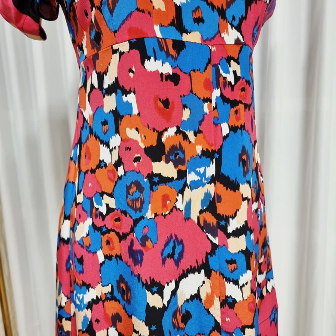 씨바이끌로에 원피스 실크100 (44-날씬55) 상태최상 상품이미지8