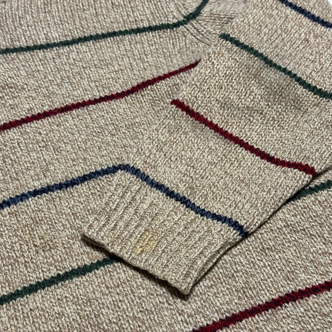 엘엘빈 스트라이프 헨리넥 스웨터 상품이미지8