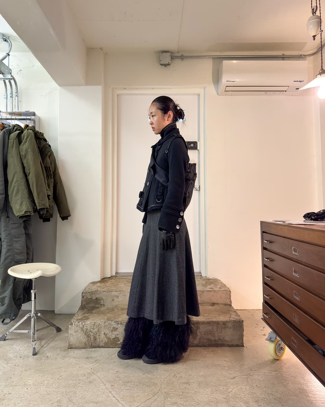 Prada  2000s Zaino In Tessuto Sling bag 상품이미지8