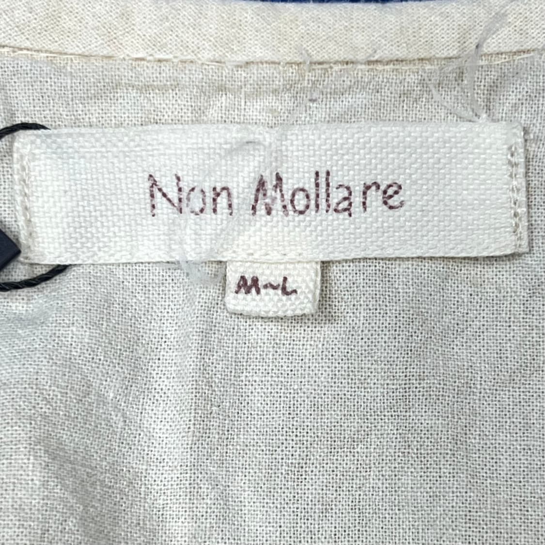 non mollare 빈티지 체크포인트 화이트 조끼 상품이미지5