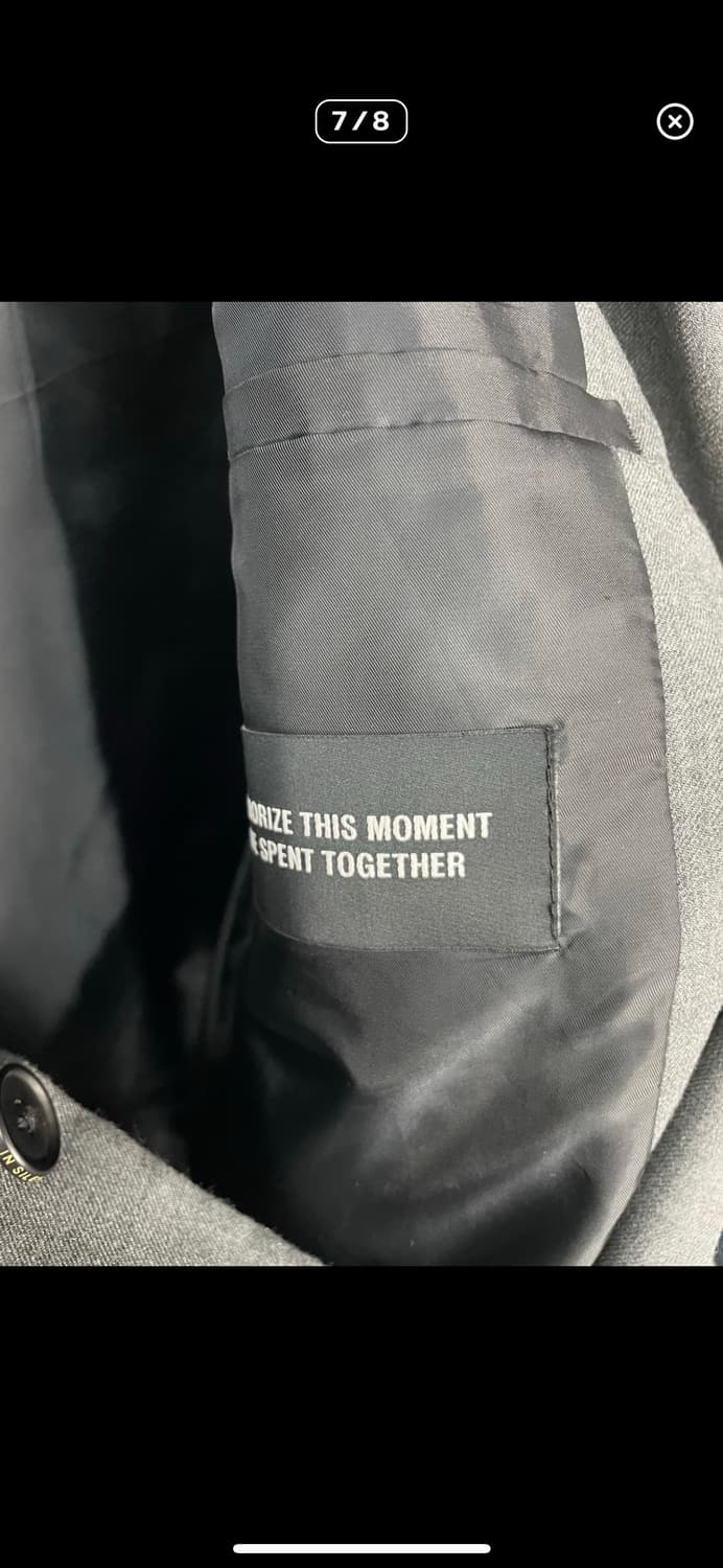 인사일런스 그레이 블레이저 자켓 A3409 상품이미지7