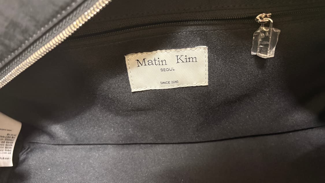 마뗑킴 스포티 토트백 블랙 상품이미지4