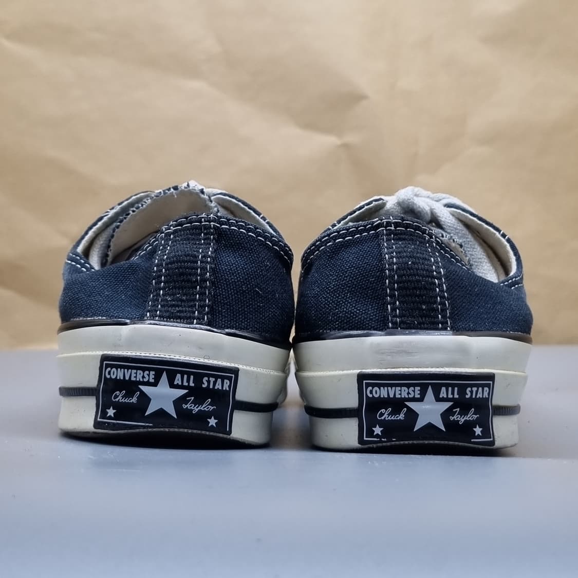 컨버스 척테일러 로우 블랙 스니커즈 240 상품이미지4