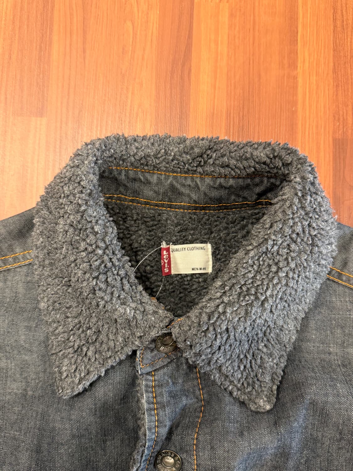 00s Levis 리바이스 쉐르파 데님 트러커 자켓 상품이미지9