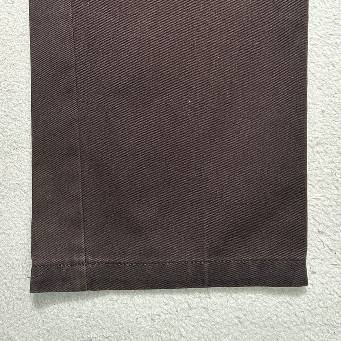 디키즈 스트레이트 코튼 팬츠 브라운 30X32 상품이미지3