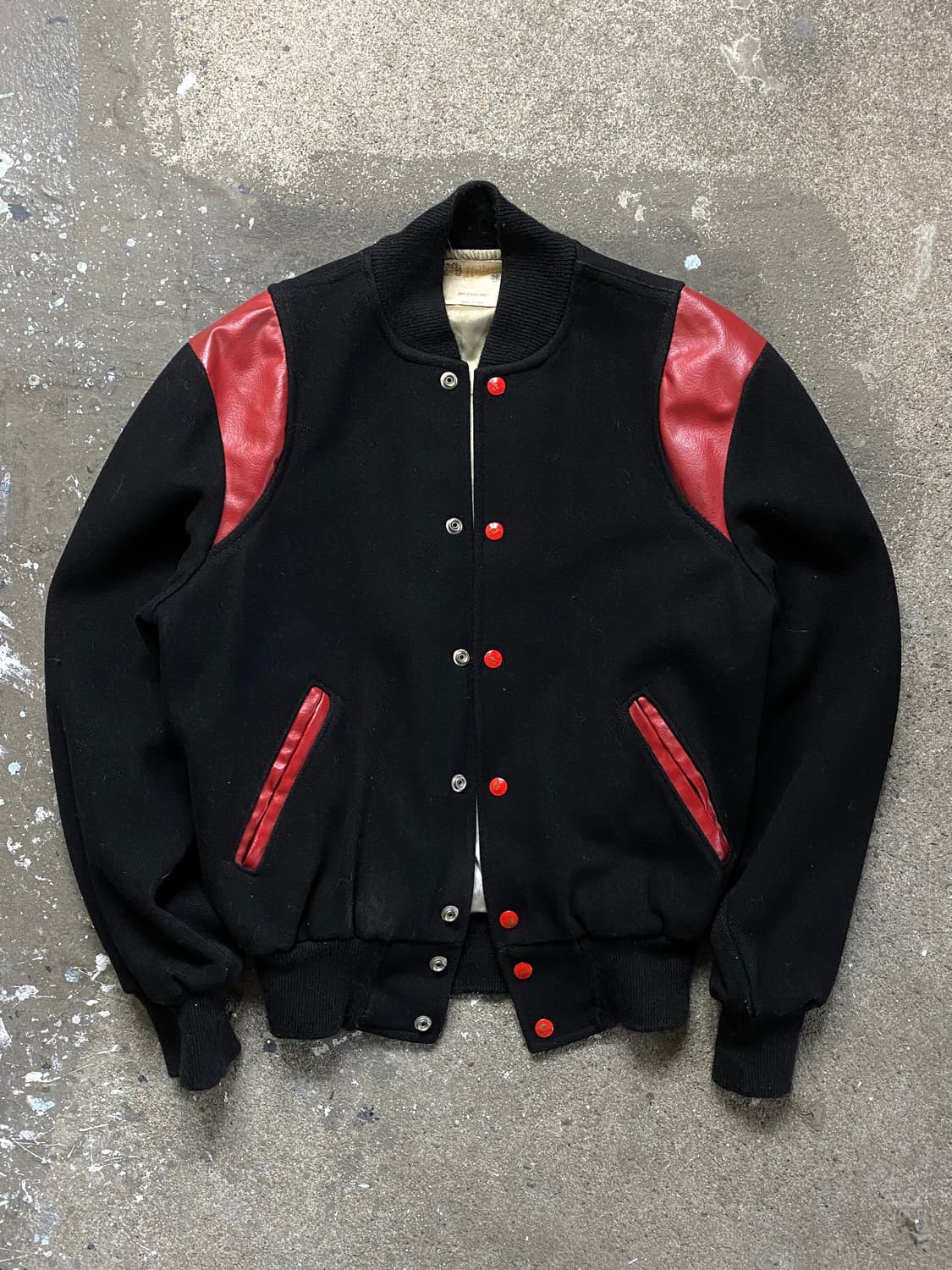 60s 빈티지 바시티 자켓 테디 자켓 에디슬리먼 생로랑 상품이미지2