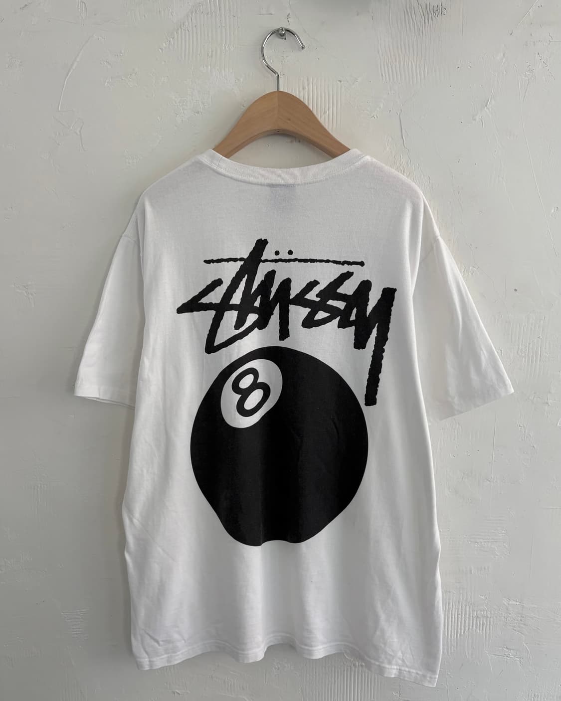 Stussy 스투시 8볼 화이트 티셔츠 상품이미지6