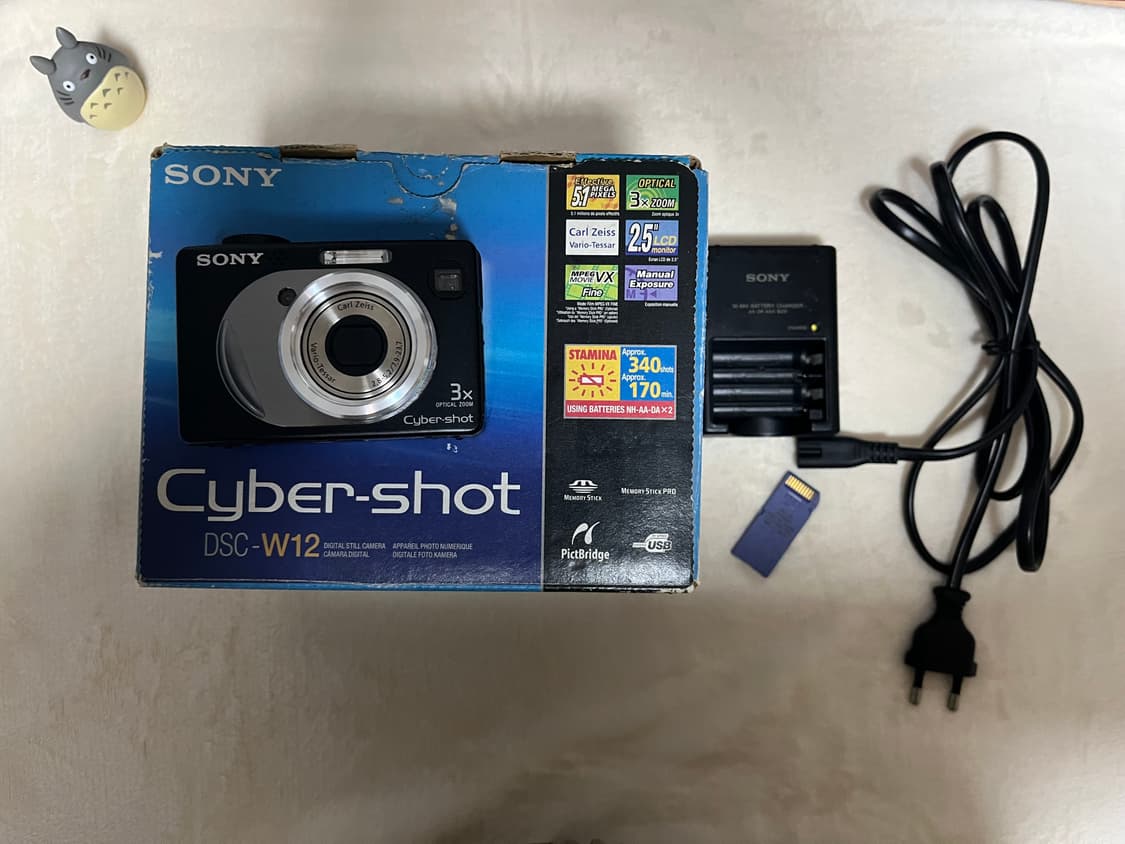  SONY Cyber-shot DSC-W12 박스풀셋 판매합니다 💙  상품이미지9