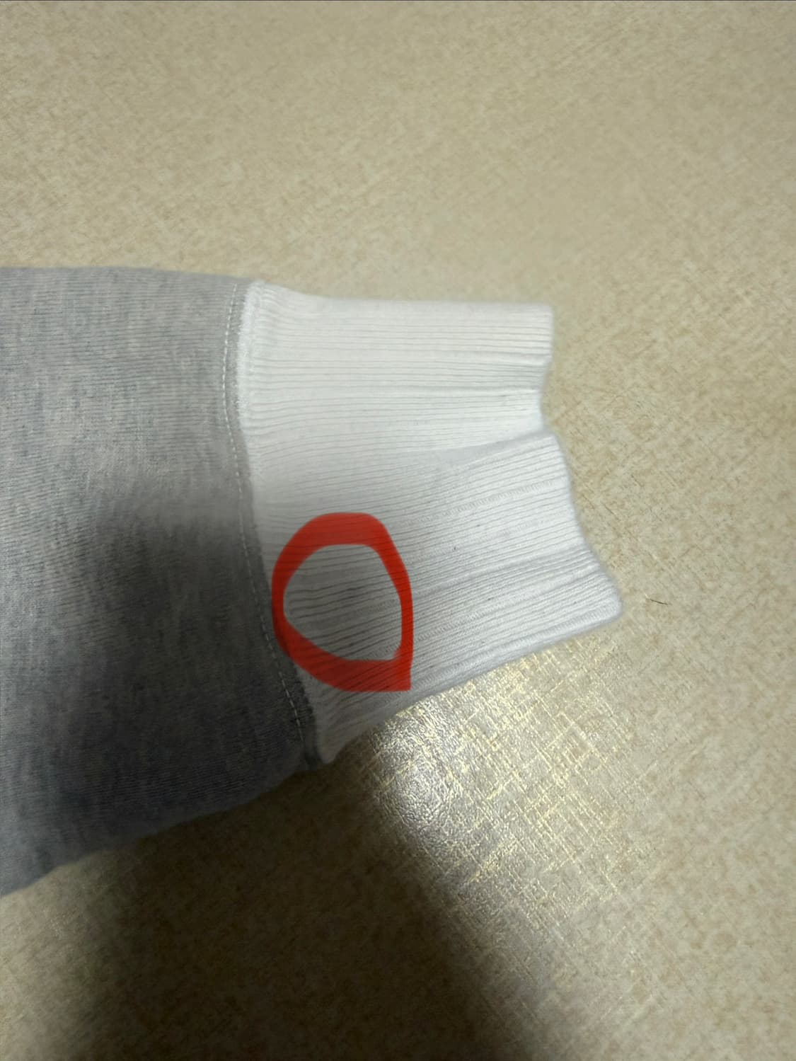 리얼맥코이 HMC TANKER 스웻셔츠 XL 오트밀,  상품이미지4