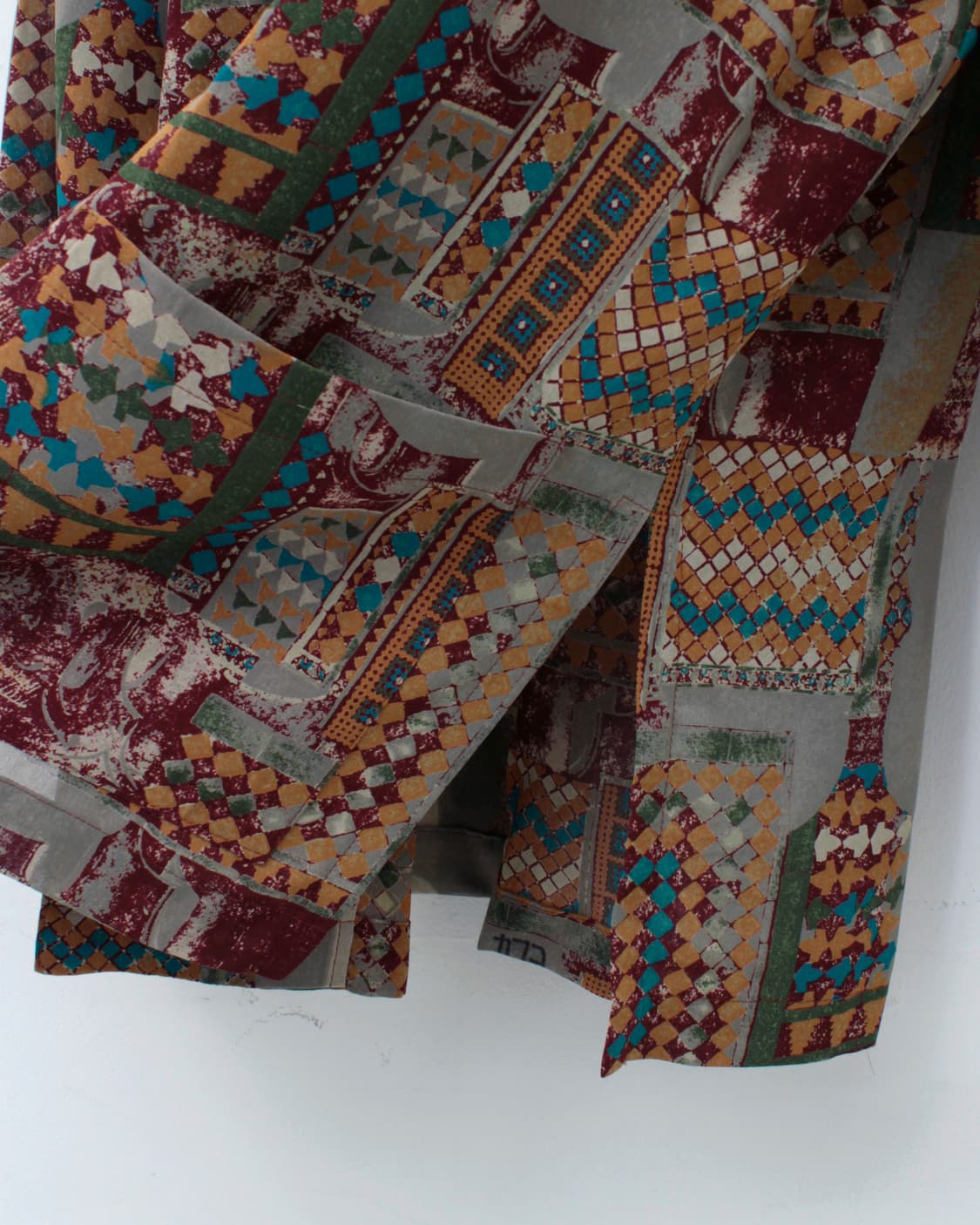 일본 빈티지 패턴 싱글 자켓 상품이미지4