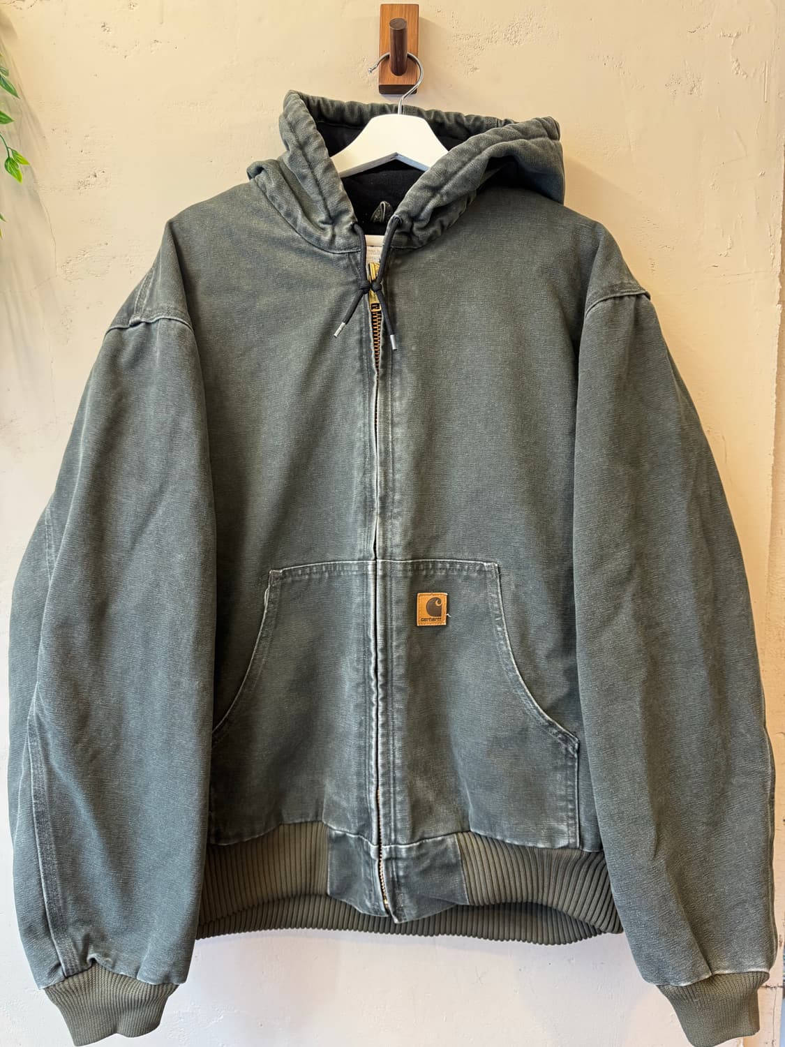 칼하트 J130 액티브자켓 mos green xl 상품이미지1