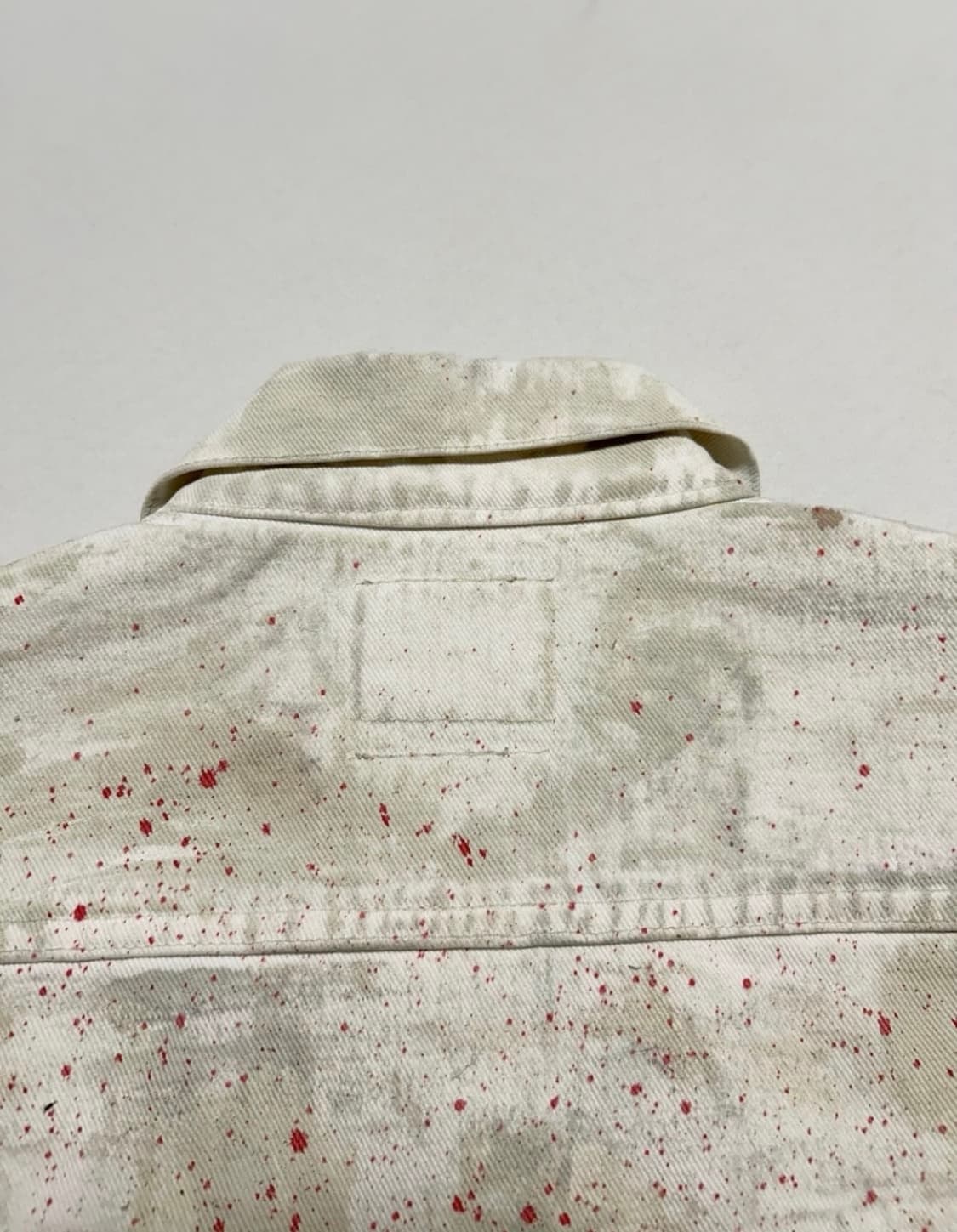 헬무트 랭 1998 오버 슬리브 데님 트러커 (커스텀) 상품이미지4