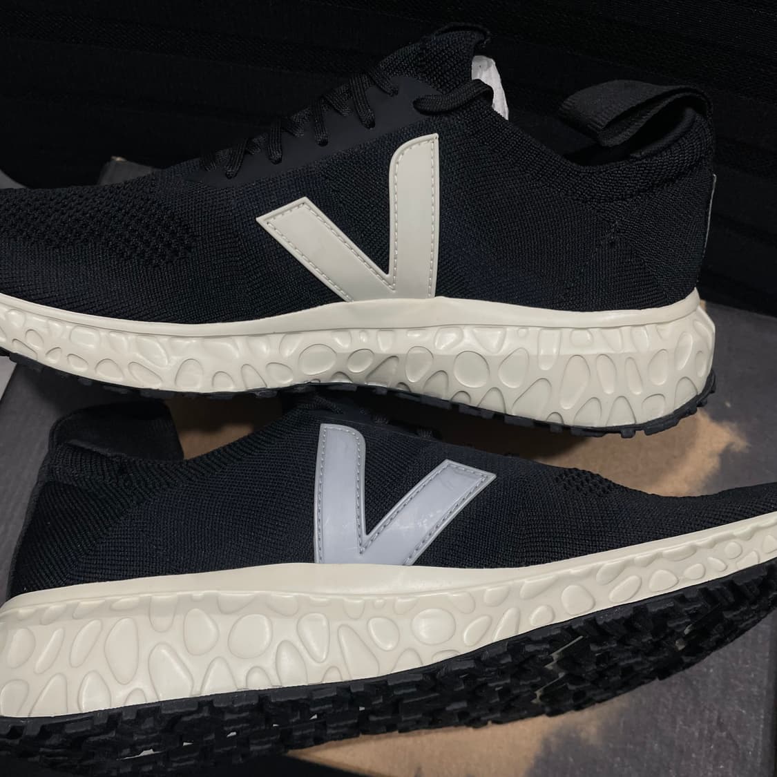 릭오웬스X베자/ 퍼포먼스 러너 스니커즈 블랙/ 44 상품이미지5