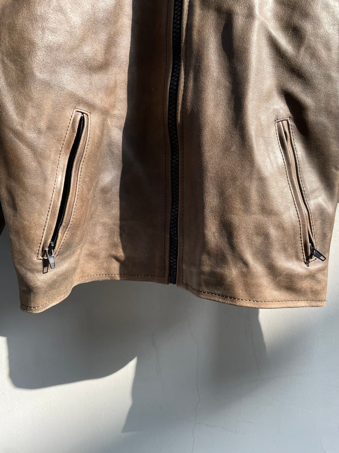 Vintage Real Leather Iron Angel jacket 상품이미지6