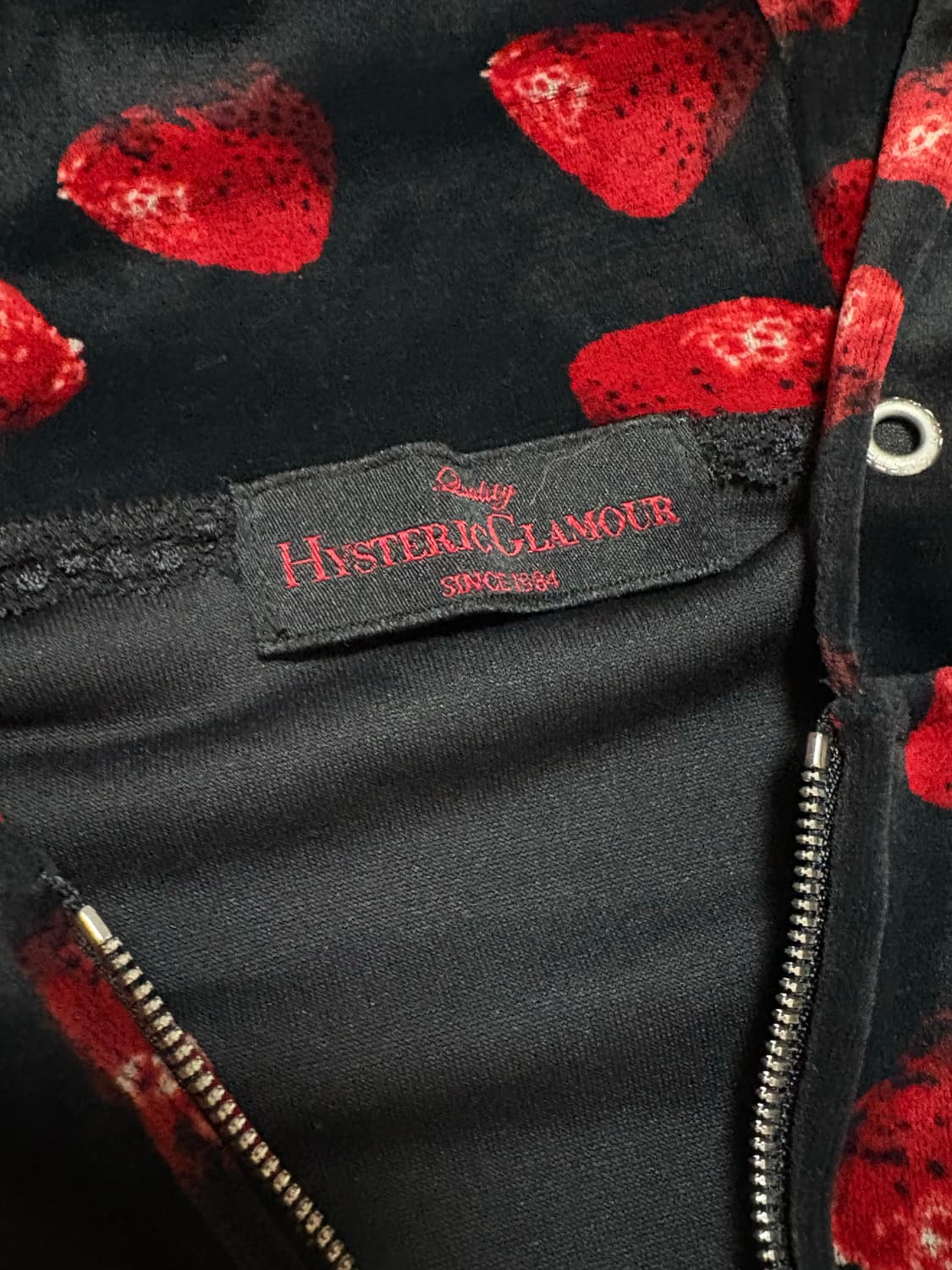 히스테릭 글래머 딸기 후드집업🍓 상품이미지5