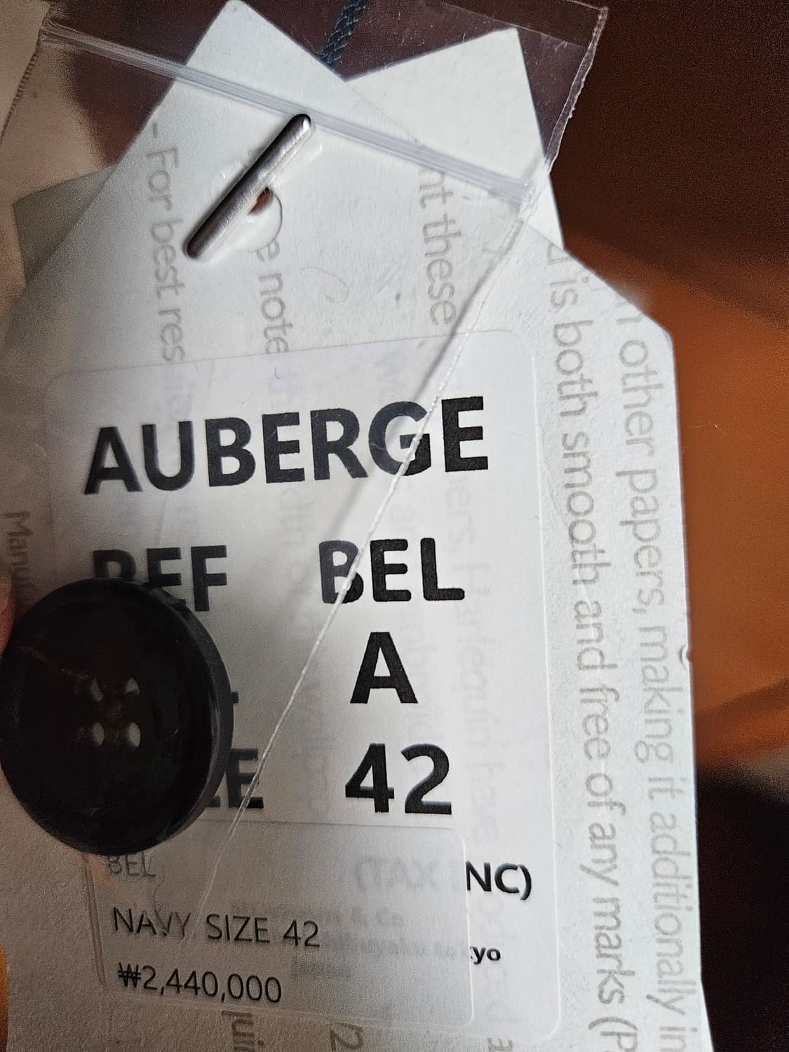 [42, 새상품] 오베르쥬(AUBERGE) 벨(BEL) 팝니다 상품이미지7