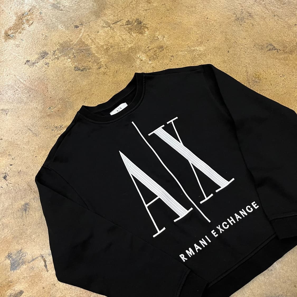 [정품/S] A/X 아르마니 익스체인지 블랙 맨투맨 b15 상품이미지1