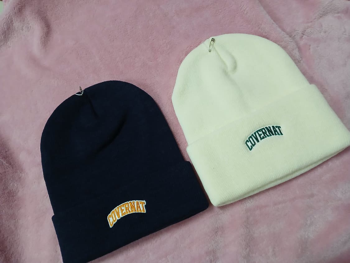 커버낫 숏 퀼팅 재킷 + 니트 비니 상품이미지5