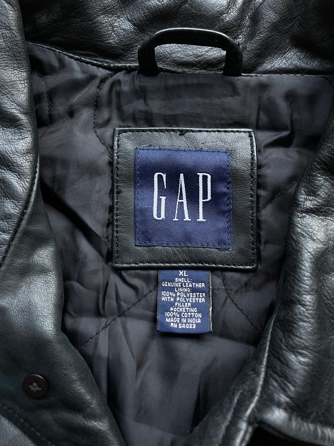 90s 올드갭 레더 카코트 gap carcoat 상품이미지4