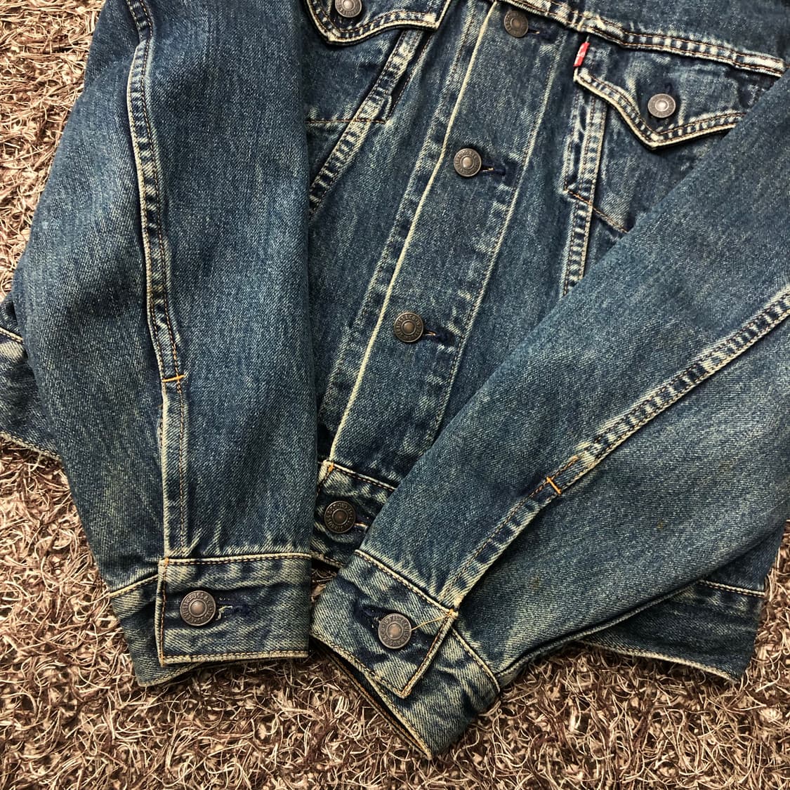 리바이스 재팬 90s 데님 트러커 자켓 W7505 상품이미지3