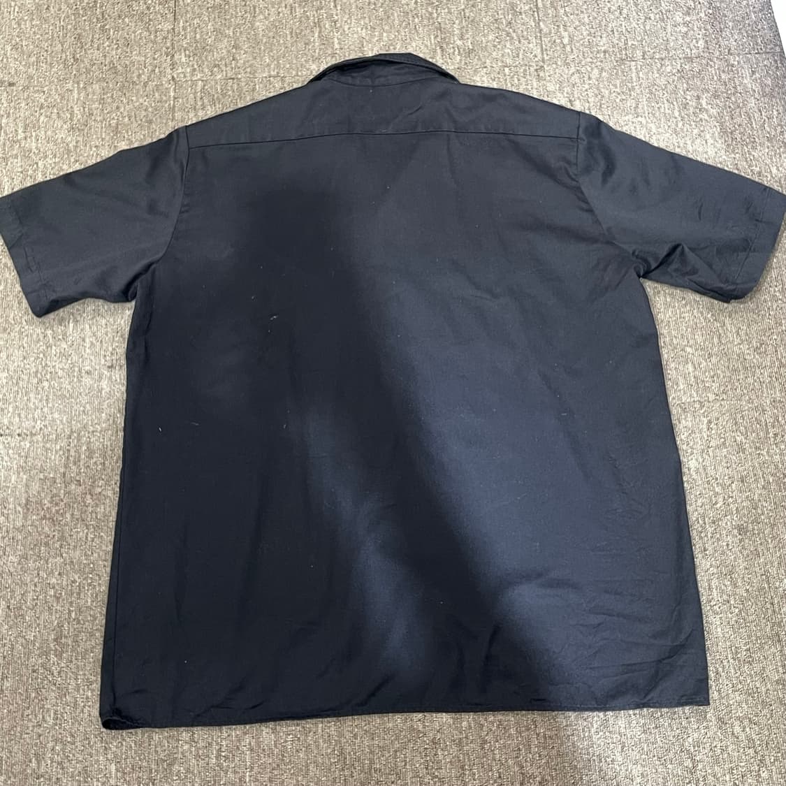 (XL) Dickies 디키즈 반팔 워크 셔츠 블랙 상품이미지7