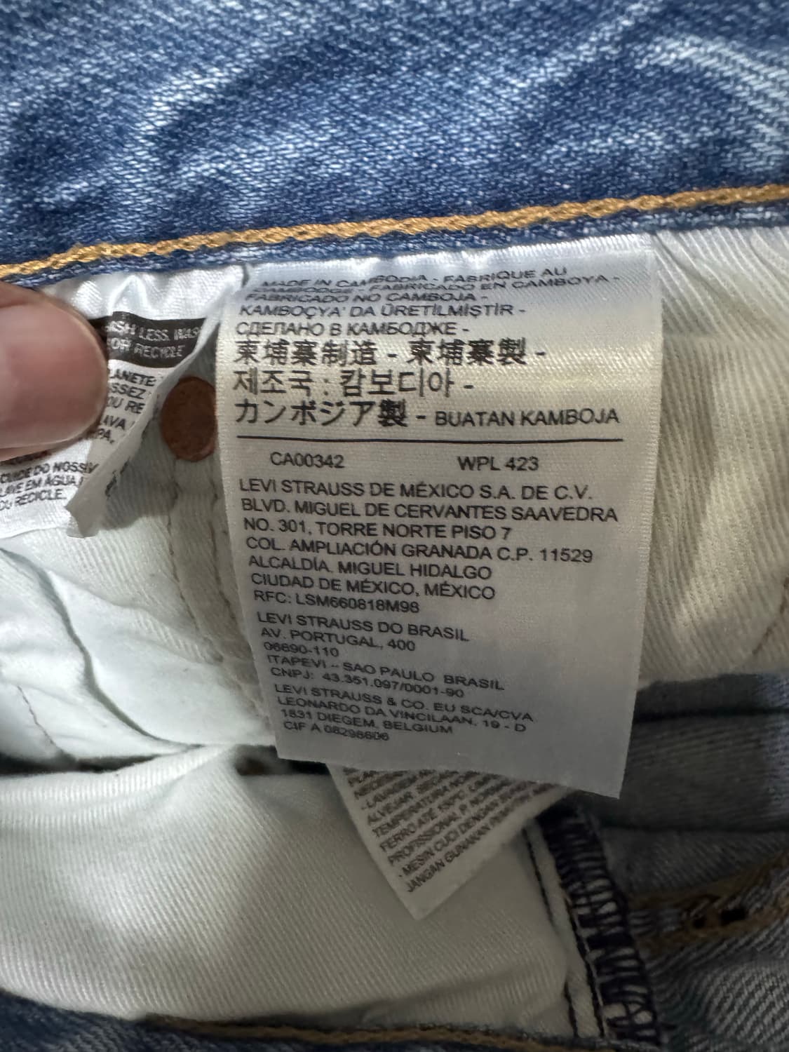 리바이스 93'501 30x32(실측31-32감) 상품이미지7