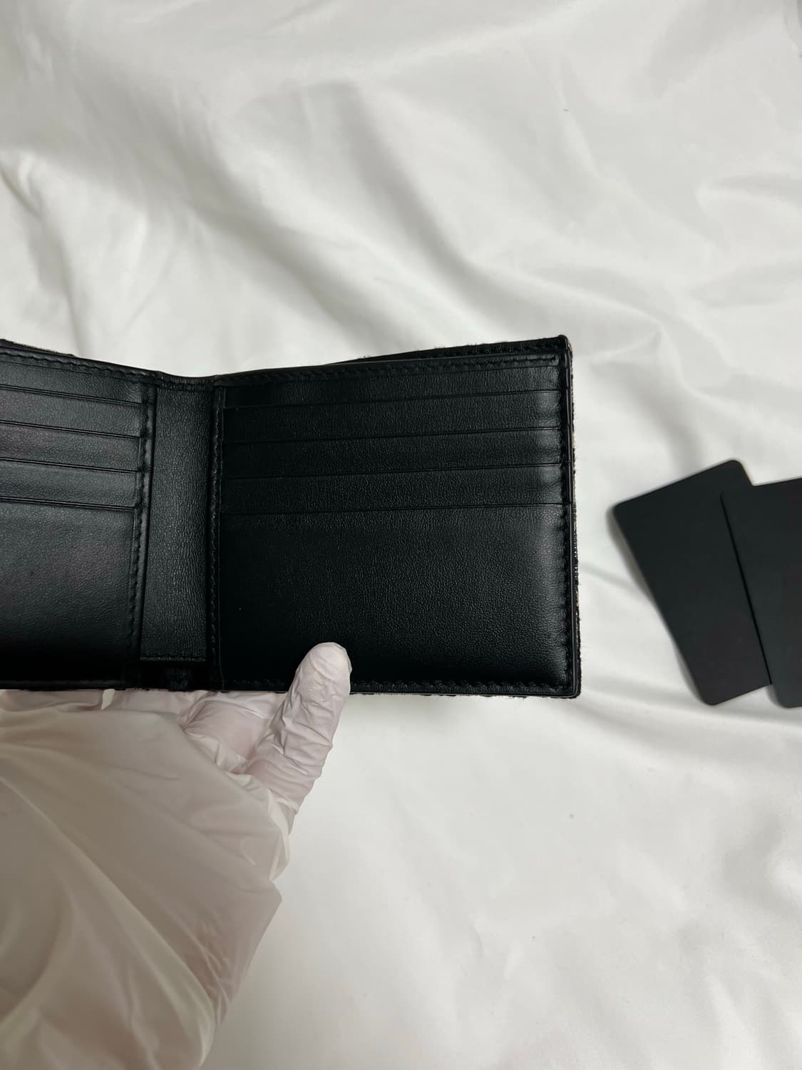 [정품] 신형 새상품급 / 디올 오블리크 반지갑 베이지 상품이미지6