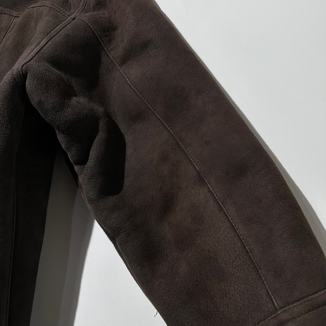 Gallucci 램스킨 시어링 무스탕 싱글 자켓 상품이미지8