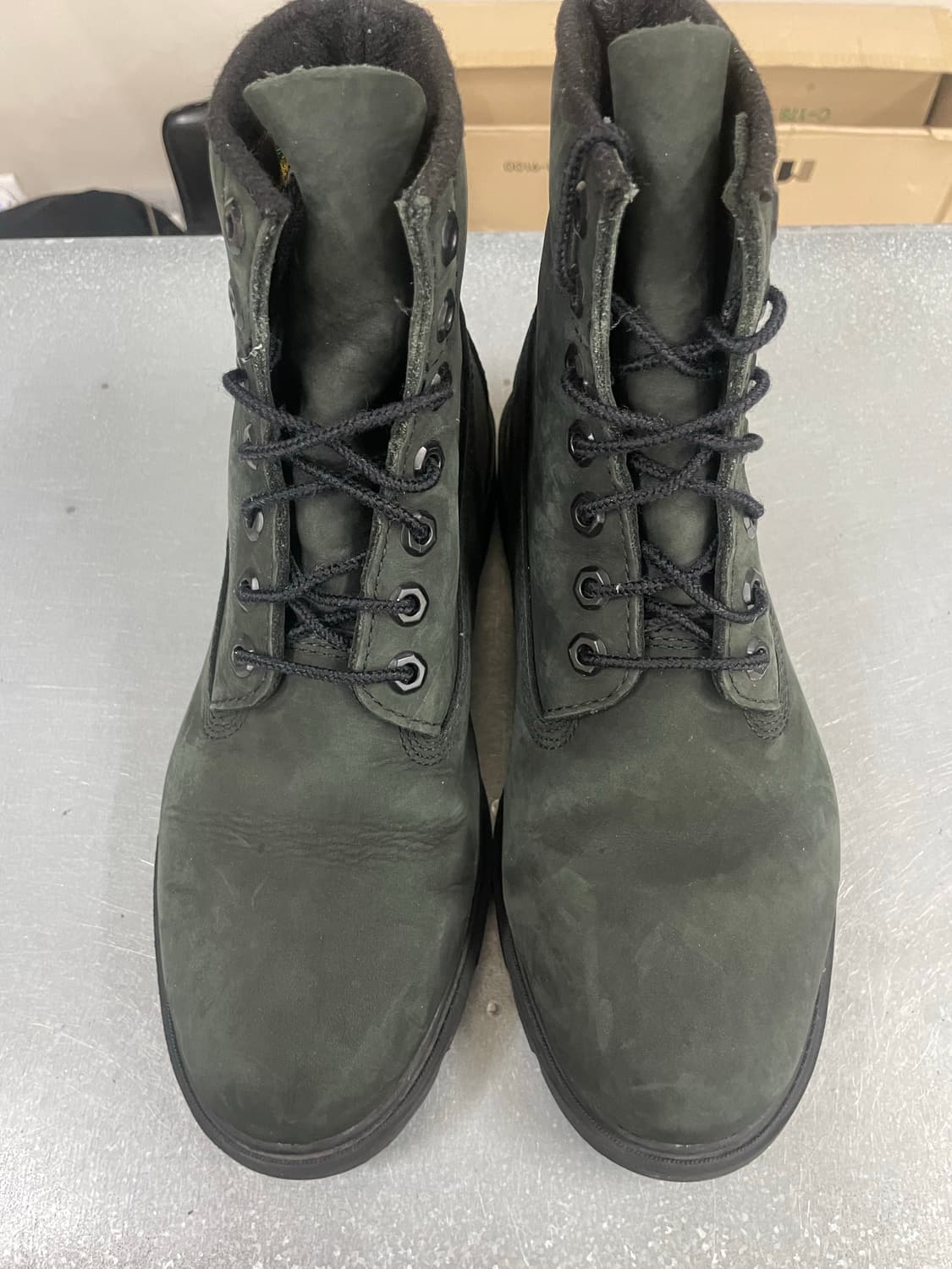 팀버랜드 6인치 부츠 블랙 7.5 상품이미지5