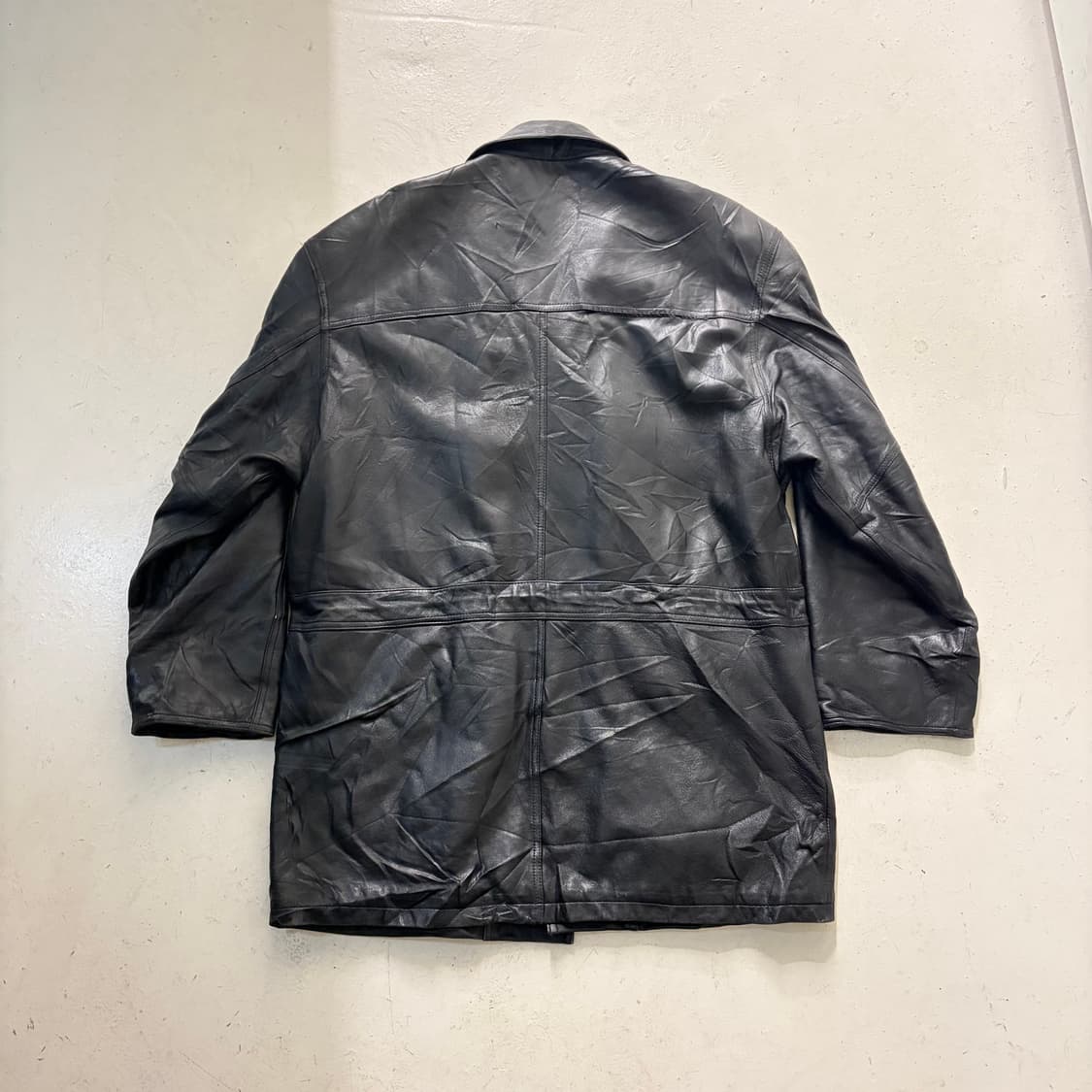 90s DISCO 빈티지 양가죽 자켓 XL 상품이미지8