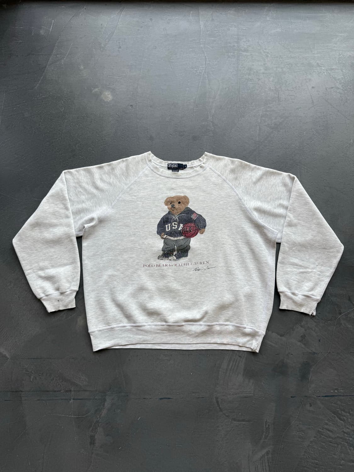 90s 폴로 베어 스웻셔츠 상품이미지1