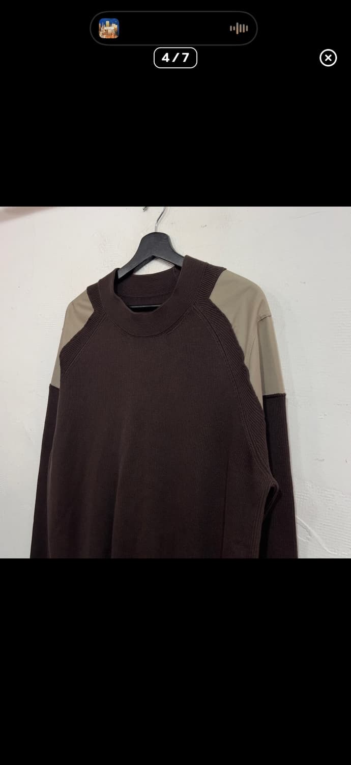 메종마르지엘라 해체주의 니트 브라운 상품이미지3