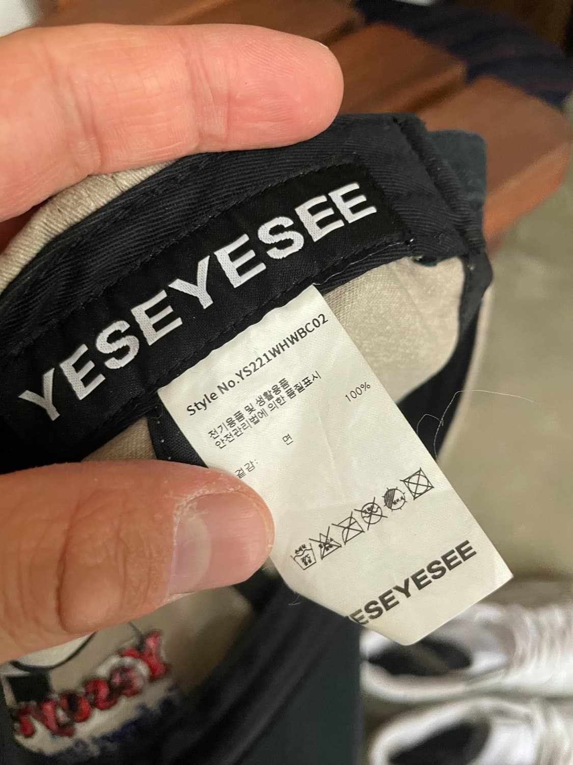 YESEYESEE 캡 상품이미지8