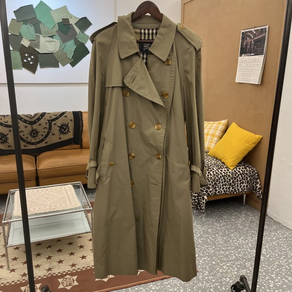 버버리 모던 시크 캐주얼 벨티드 트렌치 코트 52 C10266 상품이미지3