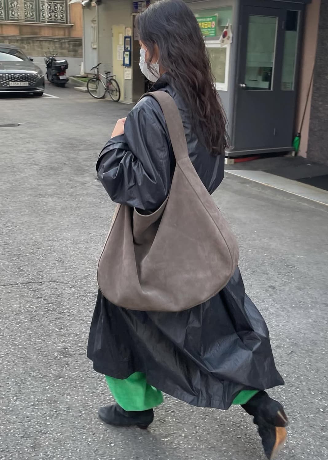 에토스 블랙 트렌치코트 상품이미지7