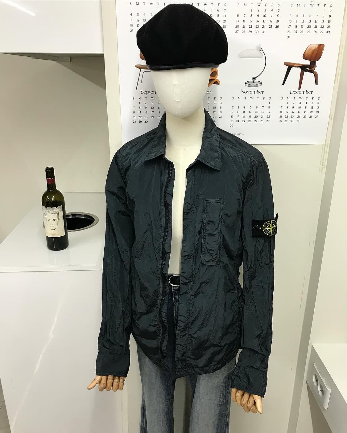 스톤아일랜드 메탈 나일론 자켓 상품이미지5