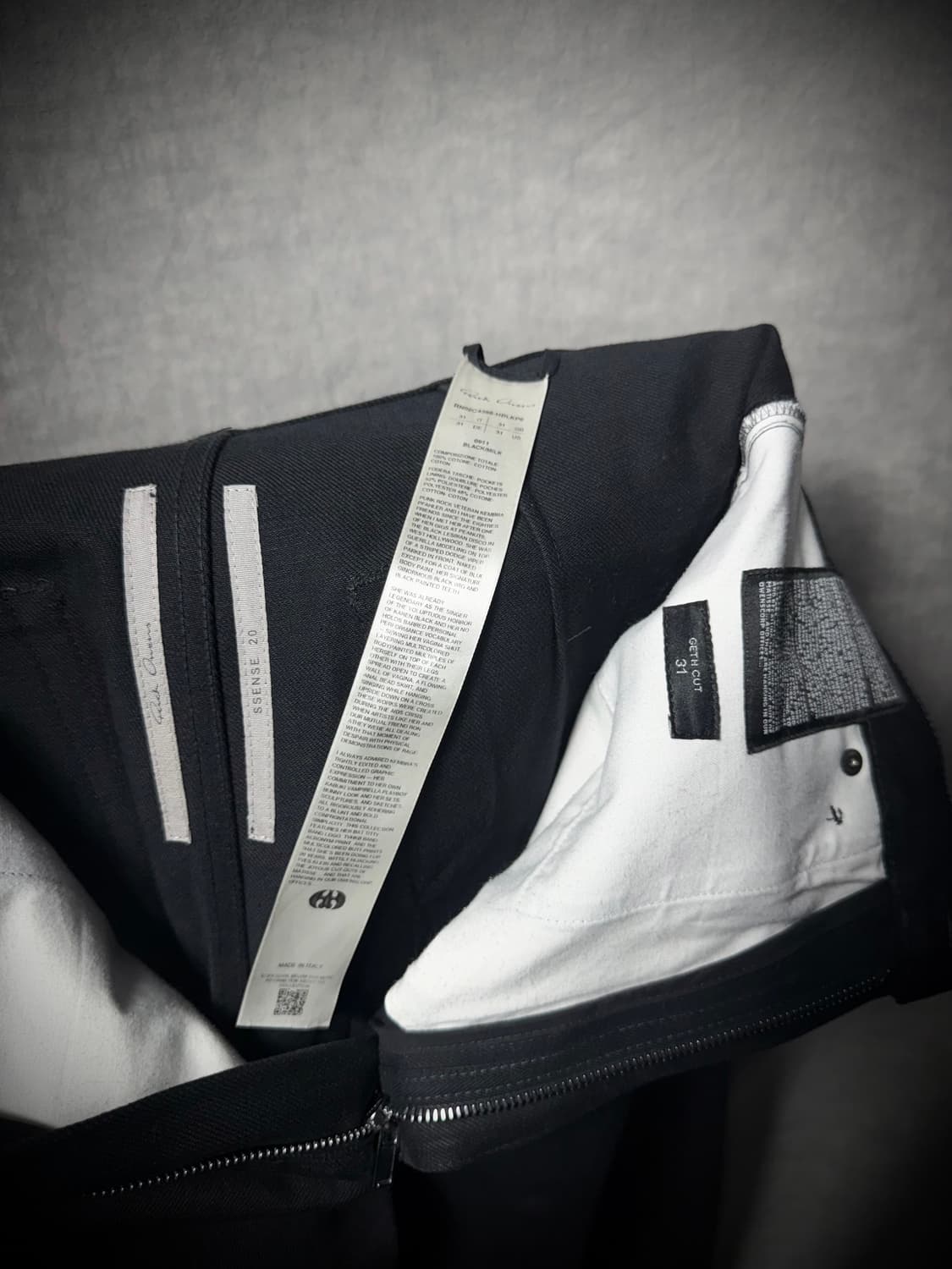 Rick Owens TVHKB Geth Cut Jeans 상품이미지10