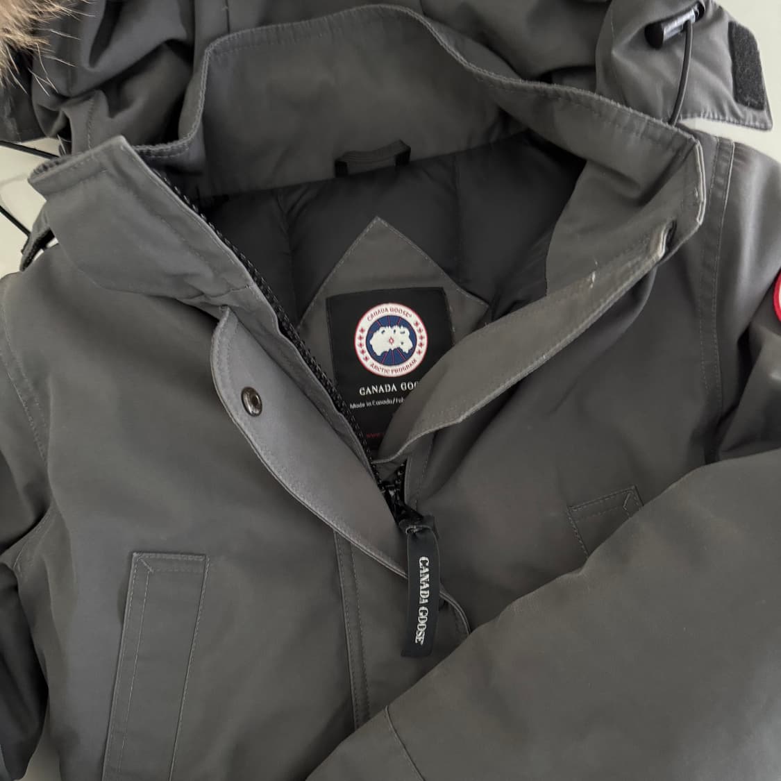 캐나다구스 프릴리움 파카 그레이 xs 상품이미지5