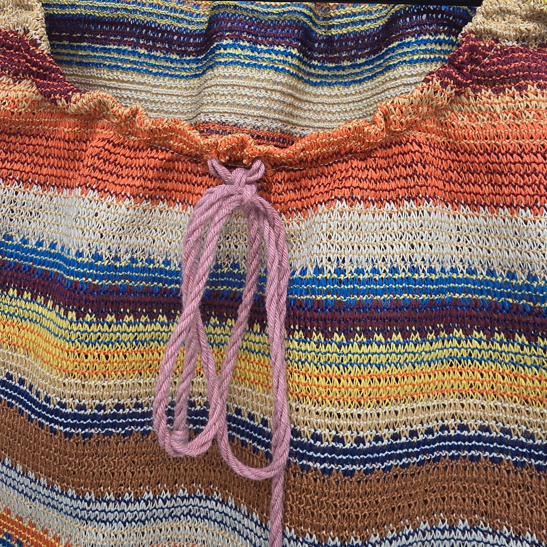 빈티지 에스닉 니트 튜닉 모리걸 하구미 무드 상품이미지8