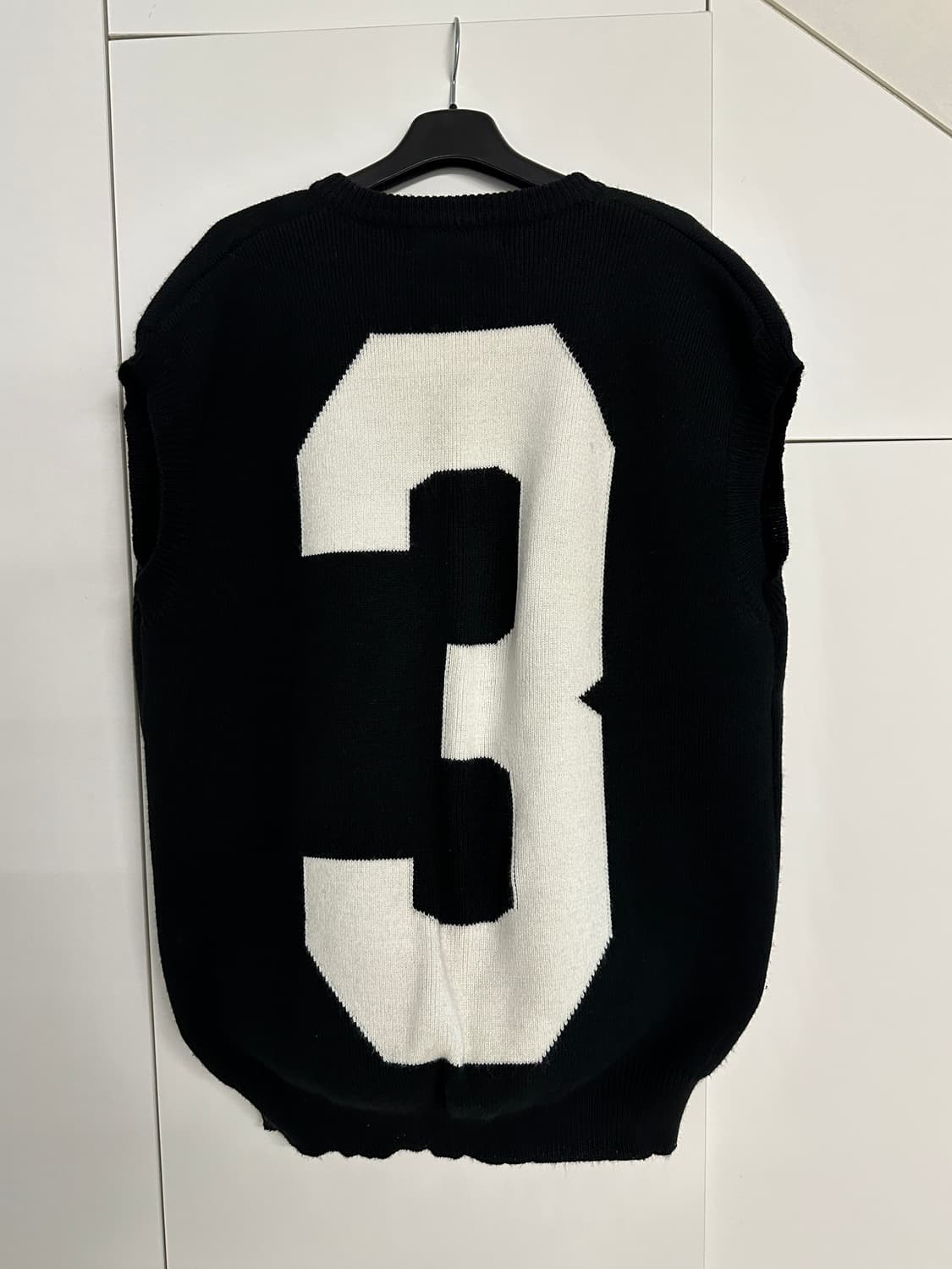 [M] 꼼데가르송 블랙라인 니트 베스트 상품이미지2