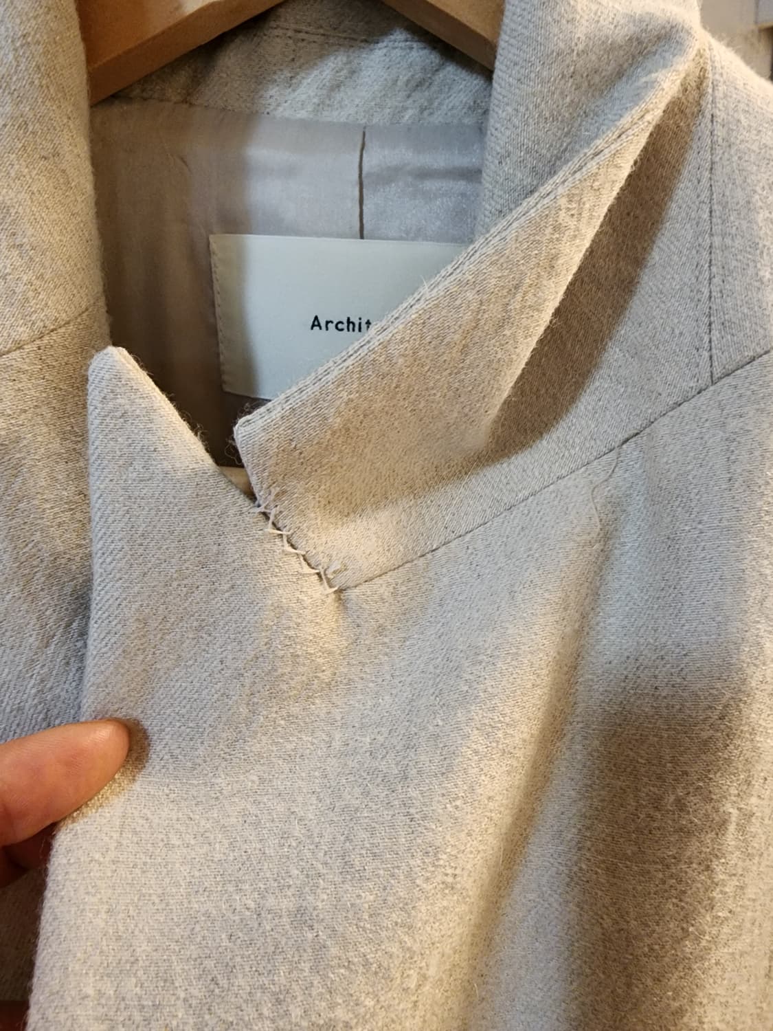 아키텍트 린넨자켓 상품이미지8
