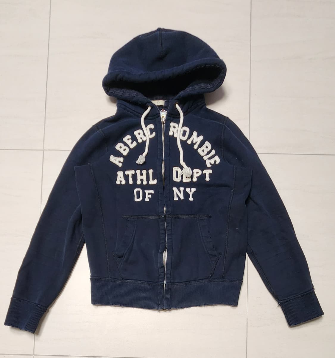 빈티지 아베크롬비 블랙 후드집업 s 상품이미지1