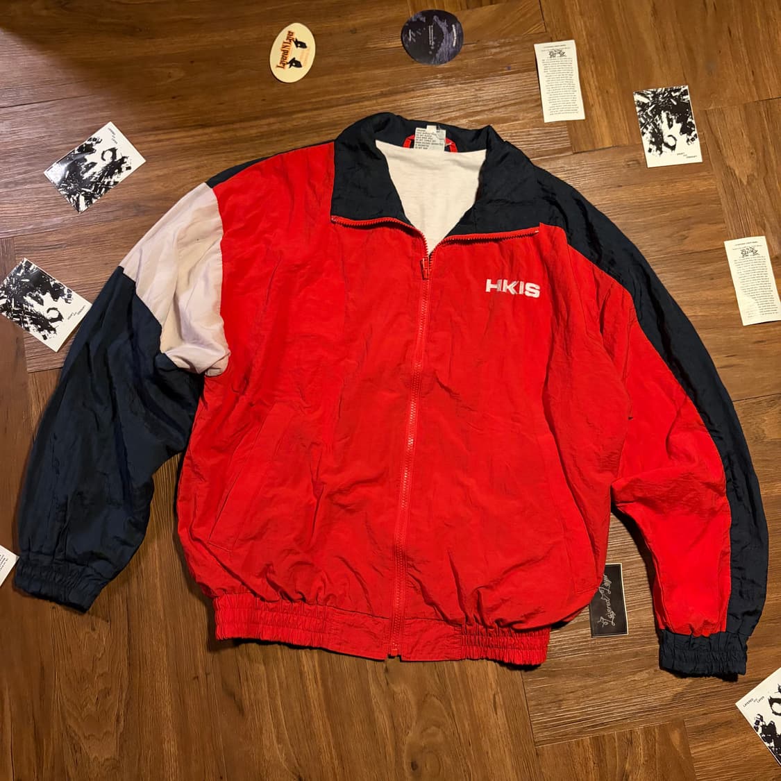 90S HONG KONG I.S SOUVENIR BOMBER 상품이미지3