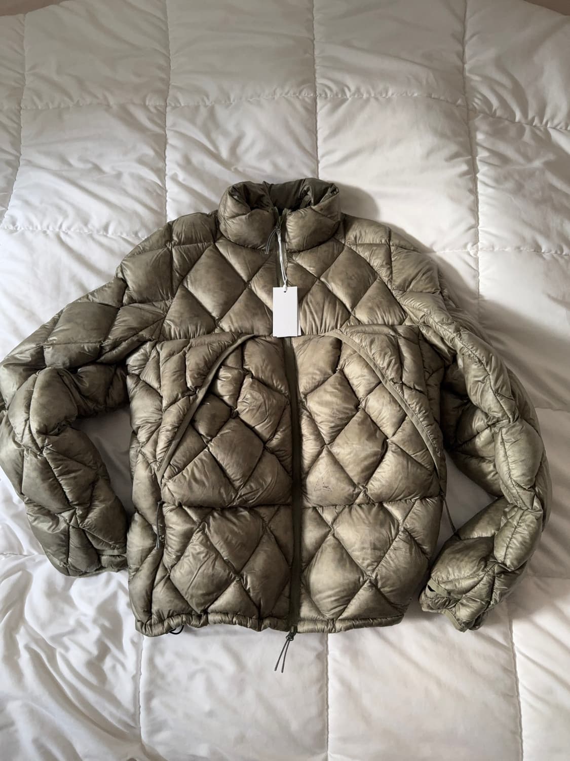 (L) 로아 ROA 800다운 패딩 세이지 그린 상품이미지3