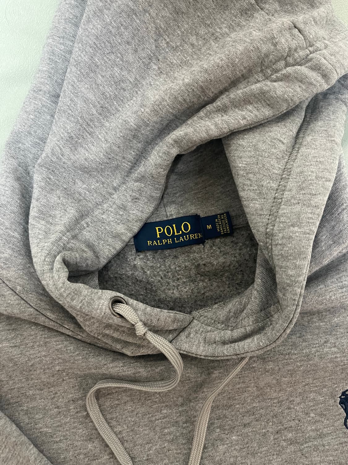 폴로 회색 후드티👍 -크롭 상품이미지7