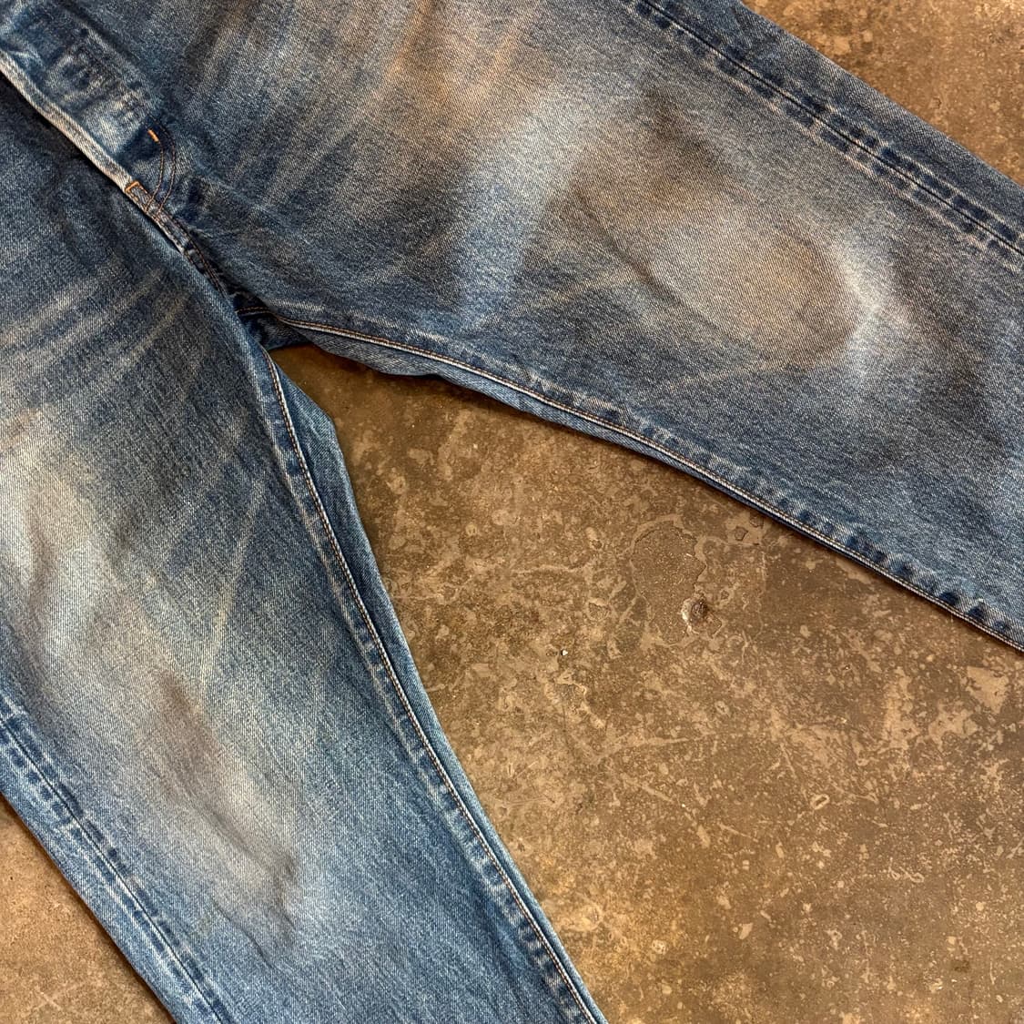 일본 오디너리핏츠 5포켓 앵클 데님 팬츠 셀비지 상품이미지7