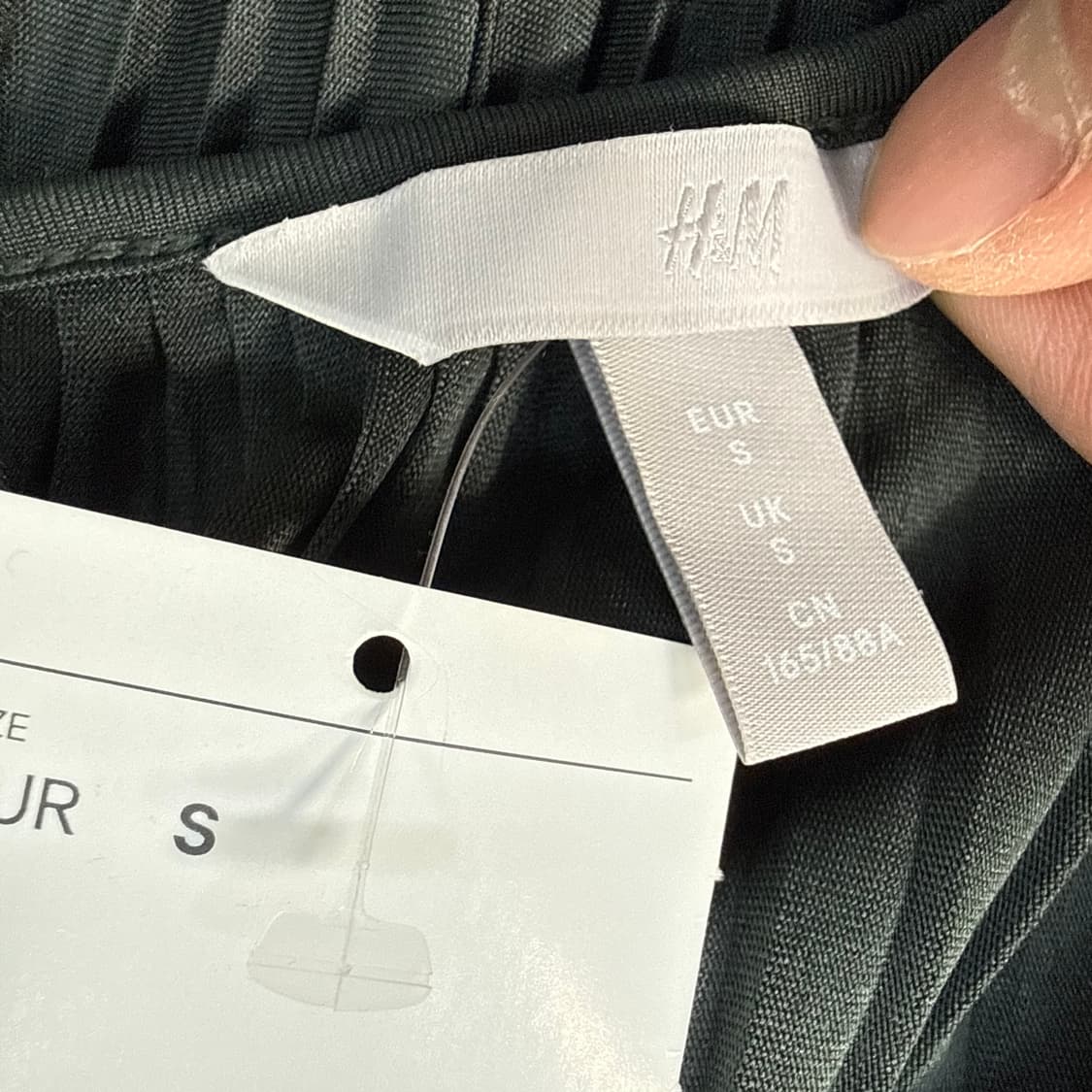 S H&M 새상품 여성 플리츠 롱 원피스 0210T 상품이미지3